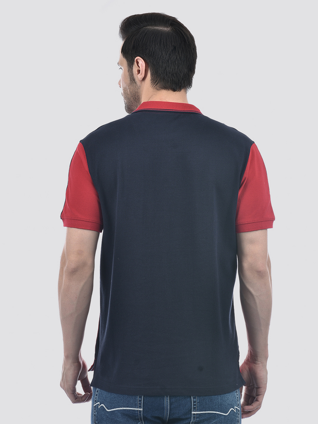 Numero Uno Men's Half Sleeve Regular Fit Red Polo T-Shirt